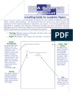 Apa General Format PDF