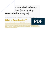 A Real-Life Case Study of Relay Coordination (Step by Step Tutorial With Analysis)