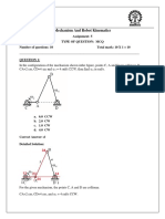 Robot Kinematics W5