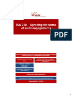 ISA 210 - Agreeing The Terms of Audit Engagements