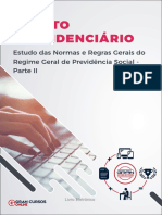 Estudo Das Normas e Regras Gerais Do Regime Geral de Previdencia Social Parte II