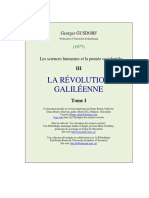 Gusdorf - Revolution Galileenne t1