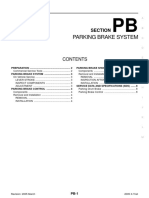 Parking Brake System: Section