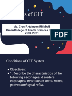 Disorders of GIT - 2020-2021