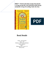 FREE DOWNLOAD (PDF) Real Goods Solar Living Sourcebook: Your Complete Guide To Living Beyond The Grid With Renewable Energy Technologies and Sustainable Living (Everything Under The Sun)