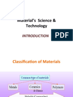 Material's Science & Technology