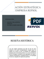 Planificacion Estrategica de La Empresa Repsol