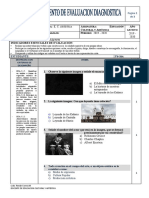 Diagnóstica Artistica 2dos BGU