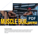 Home Muscle Building Program PDF