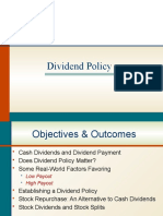 Dividend Policy