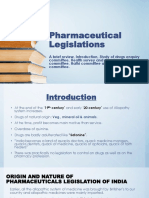 Pharmaceutical Legislations PDF