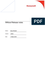 Inntool Release Notes: Author