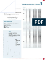 Teknokroma Capillary Columns: Trb-Wax