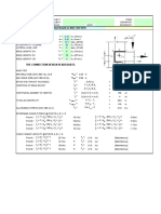 The Connection Design Is Adequate.: Weld Capacity of Eccentric Connection Based On AISC 360-10/16