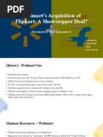 Walmart's Acquisition of Flipkart