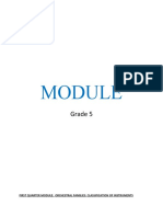 Grade 5: First Quarter Module: Orchestral Families: Classification of Instruments