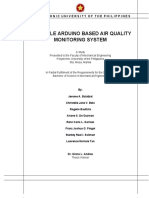 Portable Arduino Based Air Quality Monitoring System: Polytechnic University of The Philippines