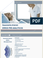 Gasometria Erros Pré-Analíticos