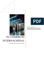 El Comercio Internacional Mongrafia Word Avanzado