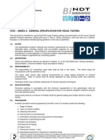 General Specification For Visual Testing