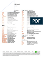 Fixed Income Shortcuts