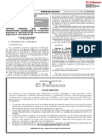 Gobierno Oficializa Medidas Que Regirán Hasta El 4 de Enero en Lima y El Norte