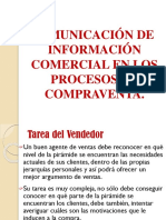 Comunicación de Información Comercial en Los Procesos de Compraventa