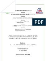 Rapport de Realisation D Onduleur-1