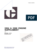 3304 3306 Engine Supplement