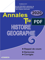 Annale Hist-Géo Covid 19 PDF