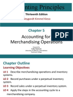 Accounting Principles: Accounting For Merchandising Operations