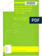 Design of Low-Voltage Cmos Switched-Opamp Switched-Capacitor Systems