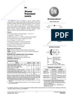 P6KE6.8A Series 600 Watt Peak Power Surmetict 40 Transient Voltage Suppressors