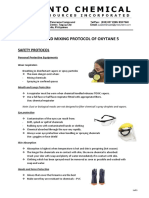 OXYTANE MIXING PROTOCOL (Revised) 2