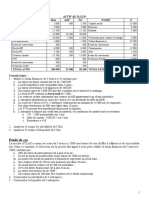 TD Bilan Financier