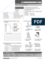 3 Present Perfect: Irregular Verbs Affirmative: Grammar