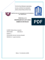 Práctica 4 y 5 - Propiedades de Los Fluidos y Número de Reynolds - LFFT-JMG