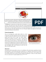 Human Eye: General Properties