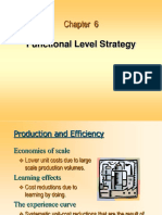 Chapter 6 - Functional Level Strategy