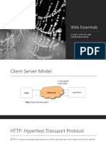 Web Essentials: Client, Server and Communication