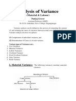 Analysis of Variance