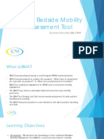 BMAT-Bedside Mobility Assessment Tool: by Amber Perez ADN, BSB, CSPHP