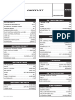 Checklist: After Takeoff Preflight