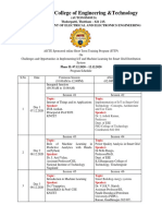 Program Schedule Phase 2