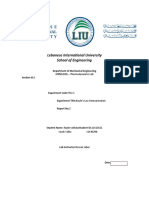 Thermodynamics Lab Report H111J Unit