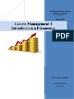 Management - Intro A Economie