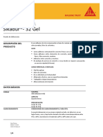 Hoja Tecnica Sikadur 32 Gel PDF