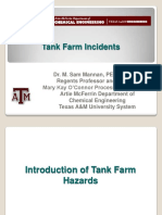 8-Tank Farm Incidents