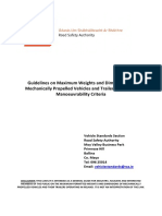 Weights - Dimensions - Leaflet Road Safety Authority