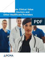 PBMs Provide Clinical Value To Patients Doctors and Other Healthcare Providers - Whitepaper - Final